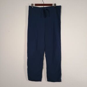 Cherokee Workwear Men's XS Extra Small Navy Blue Drawstring‎ Scrub Pants Medical